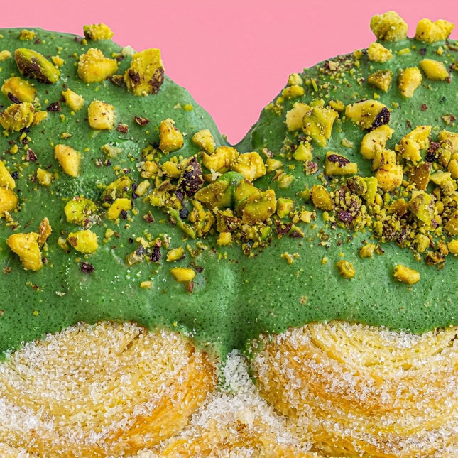 Pistachio Palmier - Flour Girl Bakeries