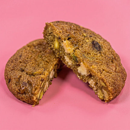 Pistachio White Chocolate Cookie - Flour Girl Bakeries