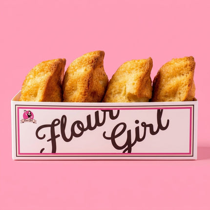 Plain Madeleine Box of 8 - Flour Girl Bakeries