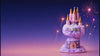 Customised special Castle Cake by Flour Girl Bakeries UAE