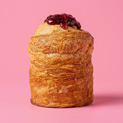Raspberry Cruffin - Flour Girl Bakeries