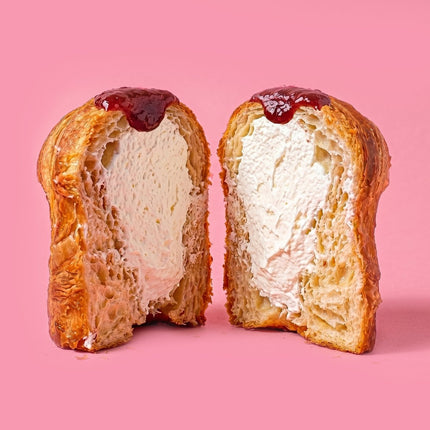Raspberry Cruffin - Flour Girl Bakeries