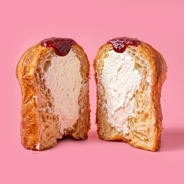 Raspberry Cruffin - Flour Girl Bakeries