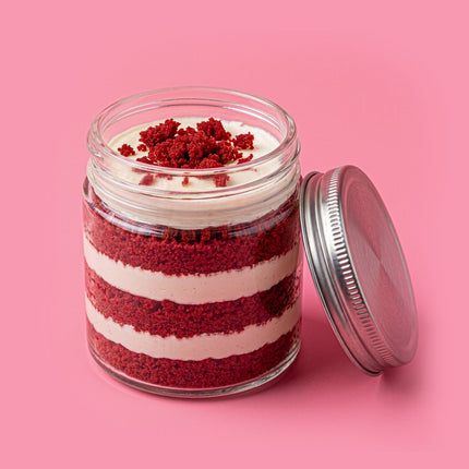 Red Velvet Cake Jar 200 ml - Flour Girl Bakeries