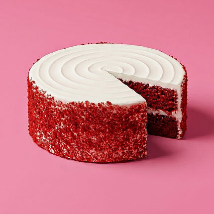Red Velvet Cake with Cheesecake cake filling - Flour Girl Bakeries