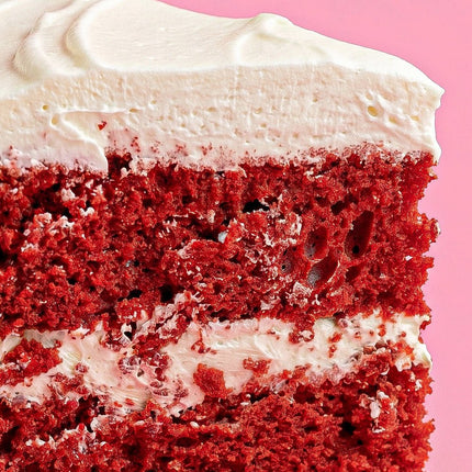 Red Velvet Cake with Cheesecake cake filling - Flour Girl Bakeries