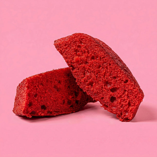 Red Velvet Madeleine Box of 8 - Flour Girl Bakeries