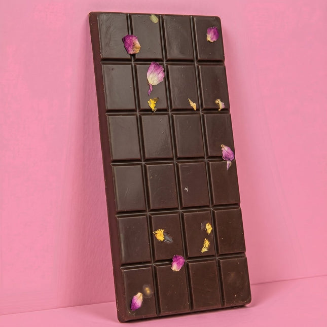 Rose Orange Chocolate Bar 130g - Flour Girl Bakeries