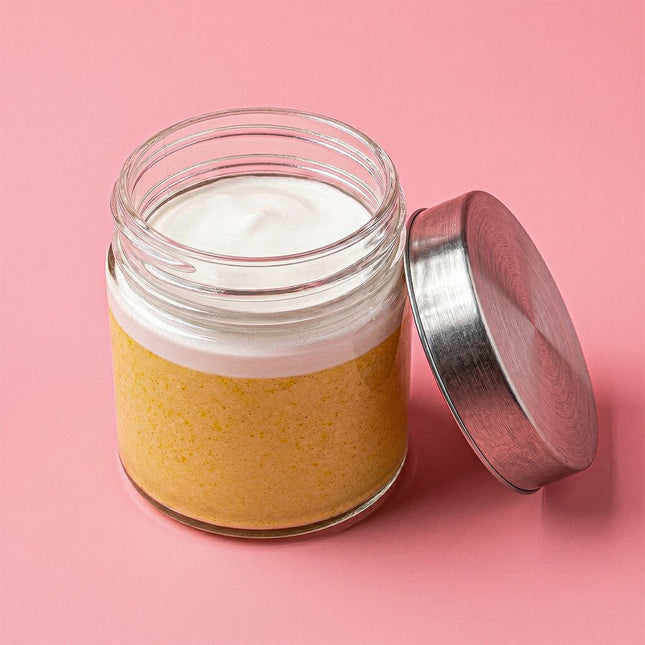 Saffron Milk Cake Jar 200 ML - Flour Girl Bakeries