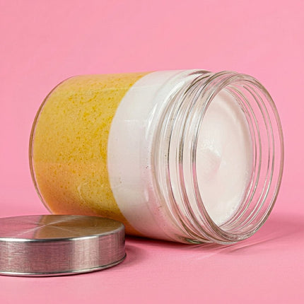 Saffron Milk Cake Jar 200 ML - Flour Girl Bakeries