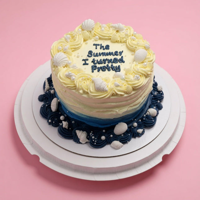 Sea Shells Cake - Flour Girl Bakeries