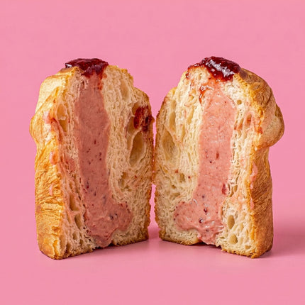 Strawberry Cruffin - Flour Girl Bakeries