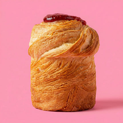 Strawberry Cruffin - Flour Girl Bakeries
