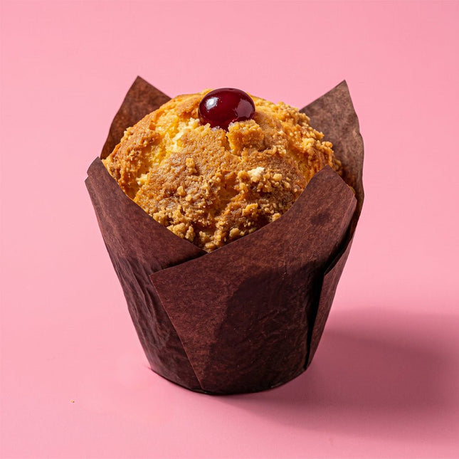 Strawberry Crumble Muffin - Flour Girl Bakeries