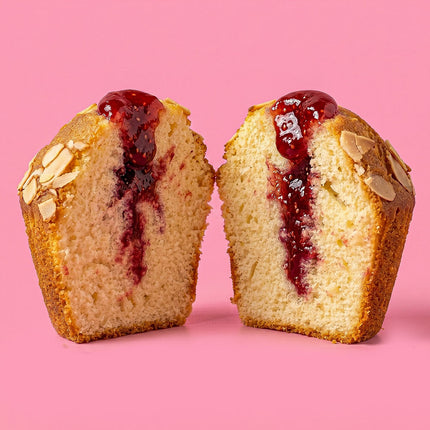 Strawberry Almond Muffin