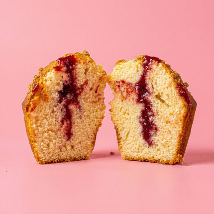 Strawberry Crumble Muffin