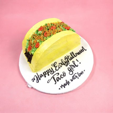 Taco Cake - serves 15 - Flour Girl Bakeries