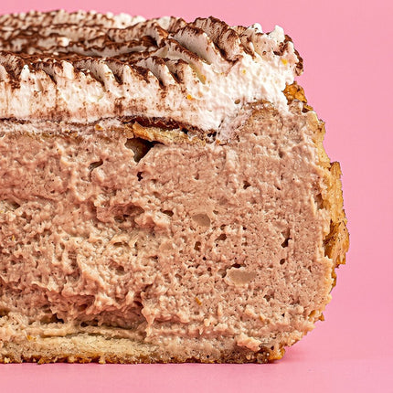 Tiramisu Basque Burnt Cheesecake - Flour Girl Bakeries
