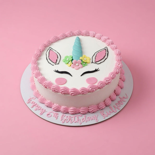 Unicorn Cake - serves 10 -12 - Flour Girl Bakeries
