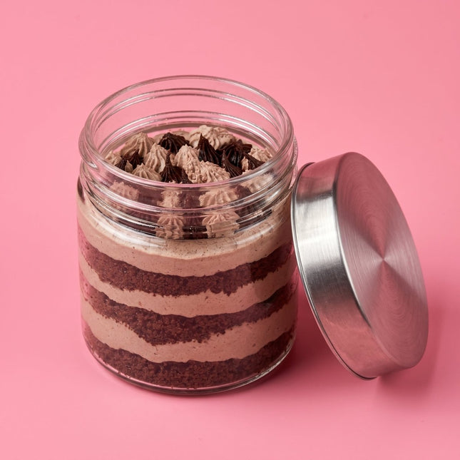 Vegan Chocolate Fudge Cake Jar 200 ML - Flour Girl Bakeries