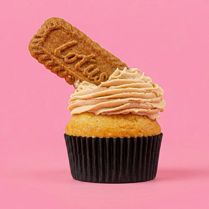 Vegan Lotus Cupcake - Flour Girl Bakeries