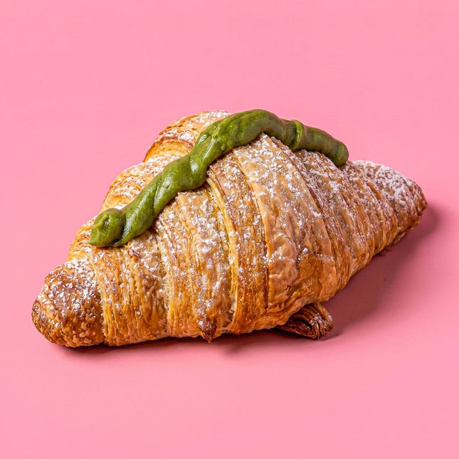 Vegan Pistachio Croissant - Flour Girl Bakeries