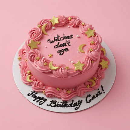 Witches Don’t Age Cake - Flour Girl Bakeries
