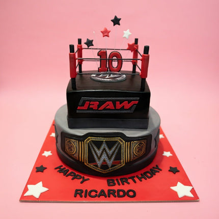 WWE Cake - serves 35 - Flour Girl Bakeries