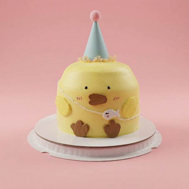Yellow Birthday Cake - Flour Girl Bakeries